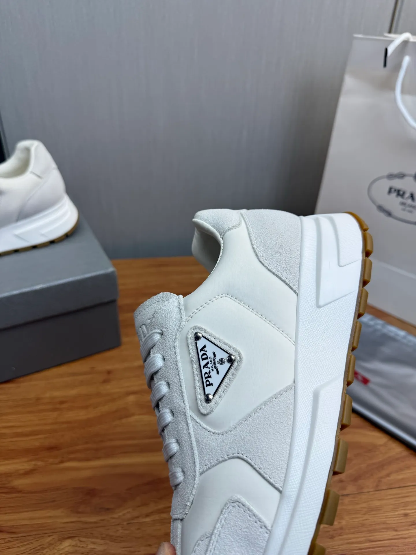 Men's shoes 560💰 [PRADA] Popular items in men's shoe counters, synchronized with the official website, 1 high-quality shipment ✔️Original cowhide + cowhide lining, 1🆚1 replica, original sole, 38-45 (45 customized, non-refundable)